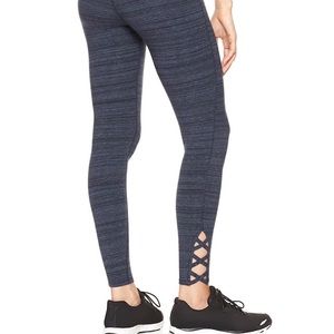 Gap fit blue heather leggings